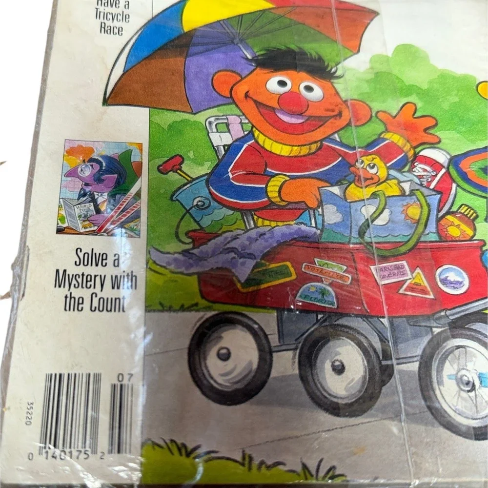 Sesame Street Magazine Vintage July August 1990 Summer Road Trip Retro Kids